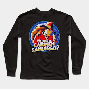 Carmen Sandiego new 8 Long Sleeve T-Shirt